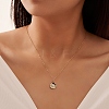 925 Sterling Silver & Natural Freshwater Pearl Pendants SE-CBA9BBC-03G-2
