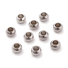 304 Stainless Steel Rondelle Beads X-STAS-I020-14-1