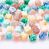 60Pcs 6 Colors Synthetic Coral Beads CORA-NB0001-01-4