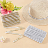 Polyester Centipede Braided Wavy Ribbon OCOR-WR0002-17-4