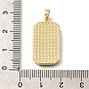 Tarot Card Brass Enamel Pendents KK-R212-02G-02-3