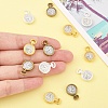 10Pcs Alloy Enamel Pendants FIND-YW0007-87S-5