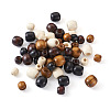 Cheriswelry Dyed Natural Wood Beads WOOD-CW0001-01-LF-3