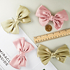 Gorgecraft 4Pcs 2 Colors Polyester Bowknot Shoe Decorations FIND-GF0005-01-3