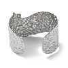 304 Stainless Steel Cuff Bangles for Women LS-BJEW-Z078-24P-3