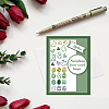 PVC Plastic Clear Stamps DIY-WH0618-0042-5