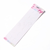 Paper Hair Clip Display Cards CDIS-F005-22-3