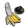 Banana Alloy Enamel Pin Broochs X-AJEW-Z023-11EB-2