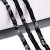 Natural Snowflake Obsidian Beads Strands GG-N002-01A-05-1