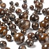 340Pcs 4 Style Natural Bronzite Beads G-LS0001-47-4