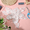 2Pcs Fabric with Tube Beads and Pearl Beads & Sequins Patches DIY-PH0038-13B-5