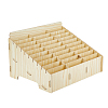 30 Compartments Wooden Cell Phones Storage Box ODIS-WH0038-80A-1