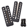 1 Pair Cowhide Leather Lace-in Boot Zipper Inserts FIND-PH0006-72-1