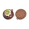 Baking Paint Zinc Alloy Pendants AL-CBA032C-03C-2
