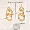 Fashionable Vintage Geometric Multi-layer Metal Circle Dangle Earrings GD0374-5