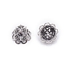 Tibetan Style Zinc Alloy Bead Cap PALLOY-WH0085-79B-2