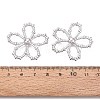 Alloy Flower Multi-Strand Links PALLOY-Q464-02P-3