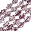 Transparent Handmade Lampwork Beads LA-CBAF0C8-02G-1