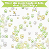 2 Sets Plastic Beads KY-SC0002-24B-2
