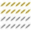 20 Sets 2 Colors Alloy Magnetic Clasps PALLOY-CJ0002-42-5