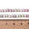 Ombre Effect Dyed Glass Beads Strands GLAA-C023-02-C23-4