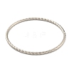 Non-Tarnish 7Pcs Vacuum Plating 202 Stainless Steel Bangle Sets BJEW-M317-11P-2