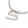 Alloy Multi Picture Photo Heart Locket Pendant Necklace for Women NJEW-M191-02P-4