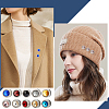 20Pcs 2 Bags 10 Colors PP Plastic Lapel Pin Backs JEWB-CY0001-06-6