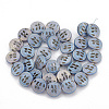Electroplate Non-magnetic Synthetic Hematite Beads Strands G-N0322-06A-2