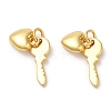 Eco-Friendly Brass Pendants LS-KK-M246-20G-1