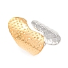 304 Stainless Steel Cuff Open Rings for Women SA-CBABC9E-05C-GP-2