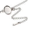Non-Tarnish 304 Stainless Steel Bracelet Making SA-CBAFBB7-01P-B-3