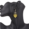 Handmade Glass Seed Beads Heart Dangle Earrings EJEW-MZ00577-04-3