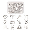 Fashewelry 24Pcs 2 Sets Zinc Alloy Jewelry Pendant Accessories FIND-FW0001-08P-10