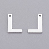 201 Stainless Steel Charms STAS-L232-007L-2