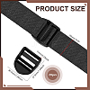 POM Plastic Ladder Lock Slider Buckles FIND-WH0366-013-2