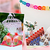 100Pcs Organza Bags Jewellery Storage Pouches Wedding Favour Party Mesh Drawstring Gift OP-SP0001-01A-5