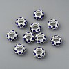 Alloy Rhinestone European Beads CPDL-H999-17-2