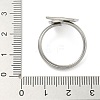 304 Stainless Steel Cuff Rings Components X-STAS-K279-02E-P-3