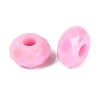 Opaque Acrylic European Beads OACR-E033-23K-2