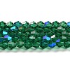 Transparent Electroplate Glass Beads Strands LS-EGLA-A039-T4mm-L10-1