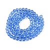 Transparent Glass Beads EGLA-A035-T10mm-D14-2