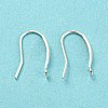 925 Sterling Silver Hoop Earring Findings STER-H107-09S-2