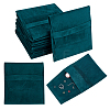Velvet Jewelry Flap Pouches X-ABAG-WH0038-43D-1