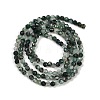 Natural Moss Agate Beads Strands G-A129-3mm-01-5