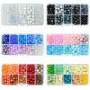 DIY Round Glass Beads Jewelry Making Findings Kits DIY-YW0010-93A-2
