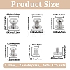 75Pcs Alloy Round Head Knobs for Small Jewelry Box Making DIY-GF0012-48-2