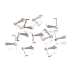 Tarnish Resistant 304 Stainless Steel Ice Pick Pinch Bails STAS-F263-01A-P-1