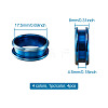 316L Titanium Steel Grooved Finger Ring Settings FIND-TA0001-13-9