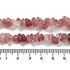 Natural Strawberry Quartz Beads Strands G-M205-94-5